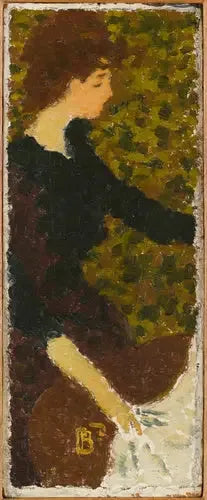 Retrato de jovem menina - Pierre Bonnard