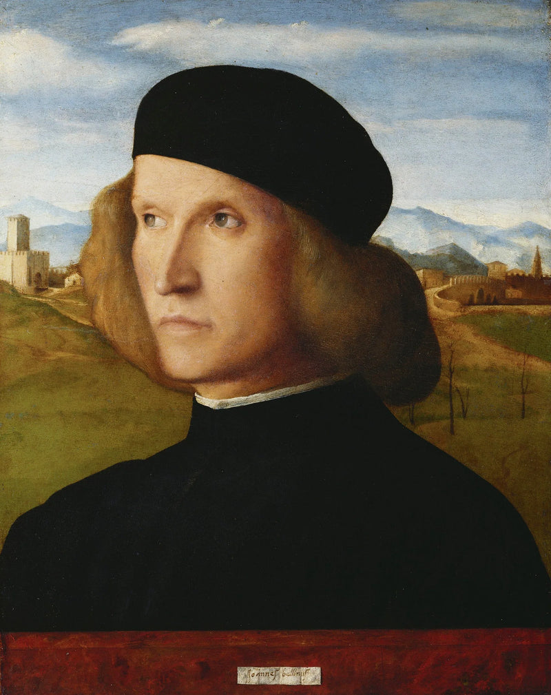 Retrato de jovem homem - Giovanni Bellini