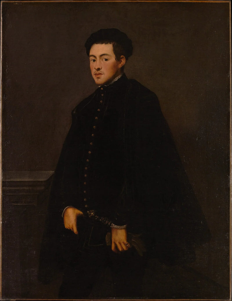 Retrato de jovem homem - Jacopo Tintoretto