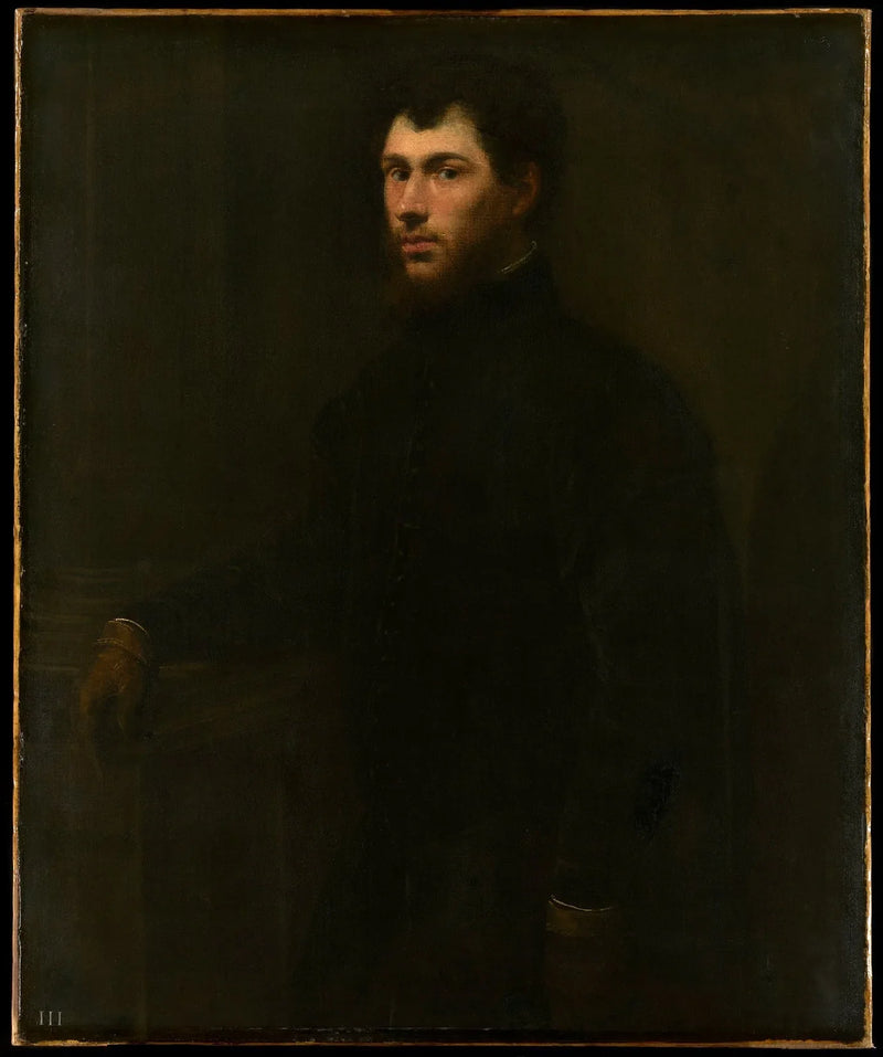 Retrato de jovem homem - Jacopo Tintoretto