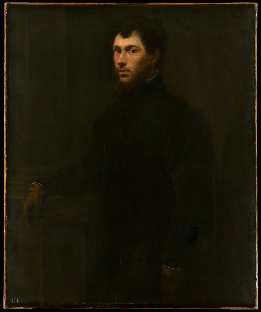 Retrato de jovem homem - Jacopo Tintoretto