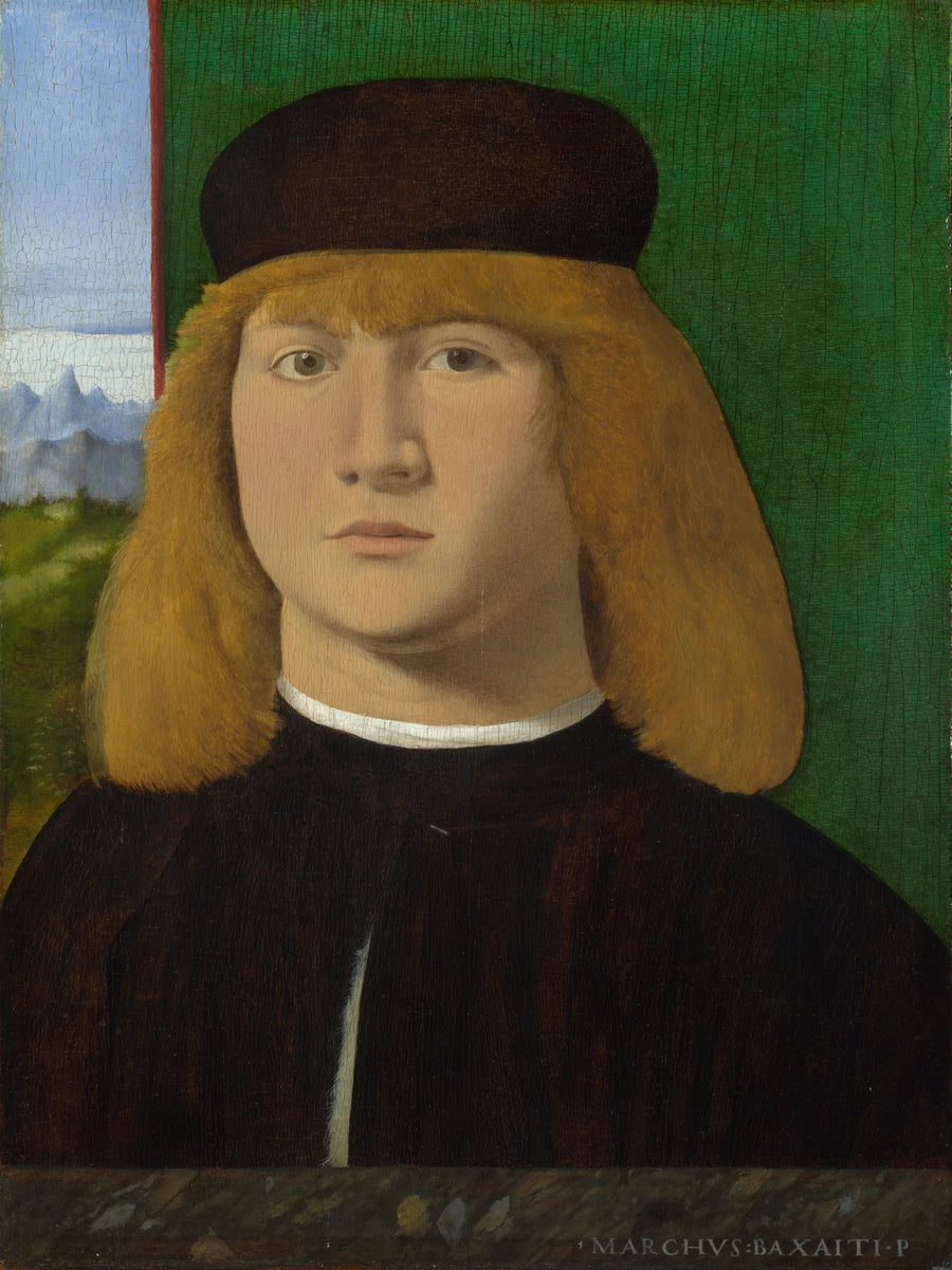 Retrato de jovem homem - Marco Basaiti