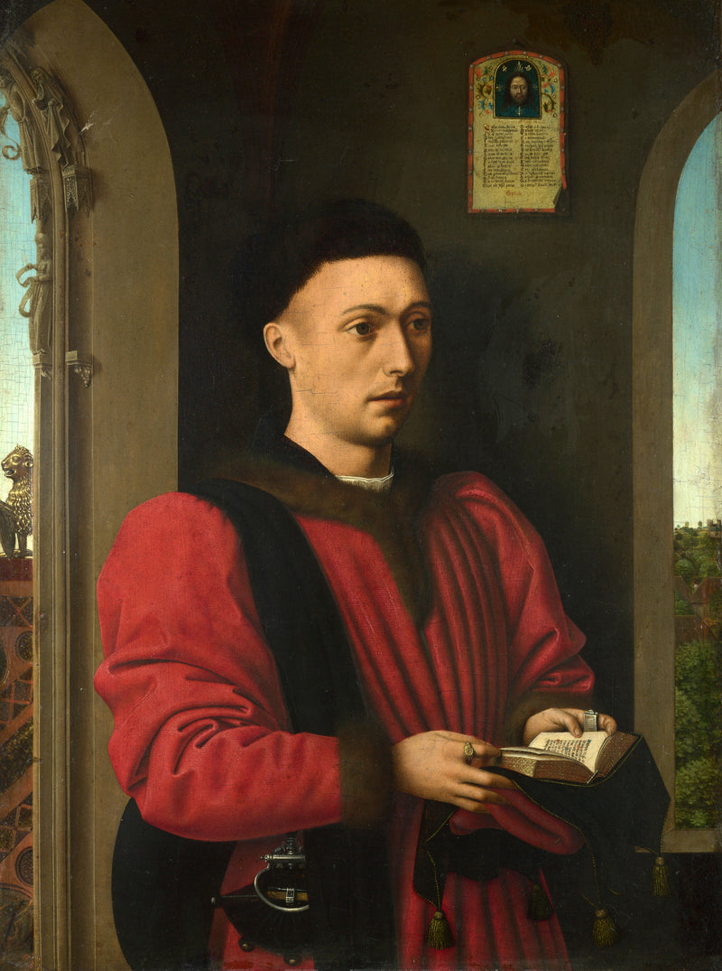 Retrato de jovem homem - Petrus Christus
