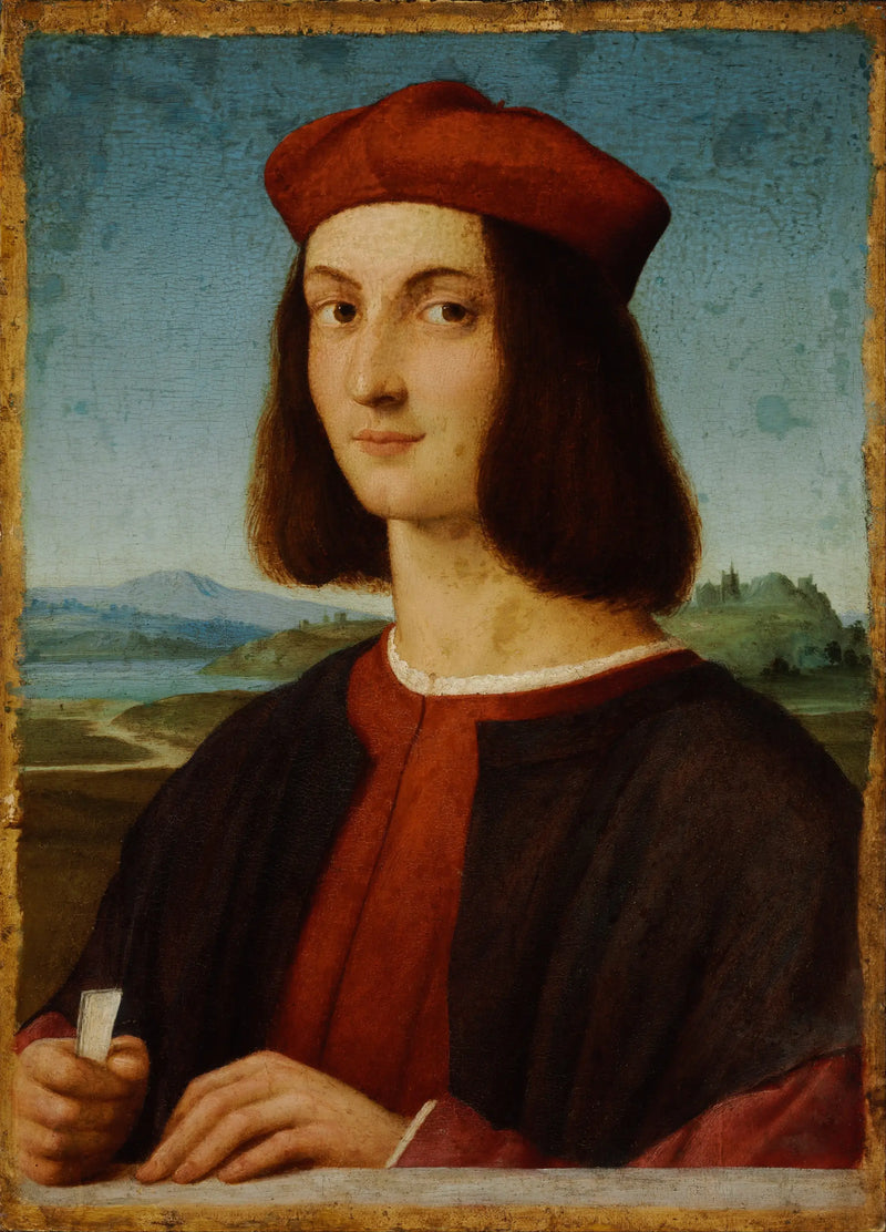 Retrato de jovem - Rafael Sanzio
