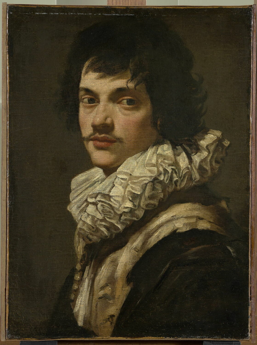 Retrato de jovem homem - Simon Vouet