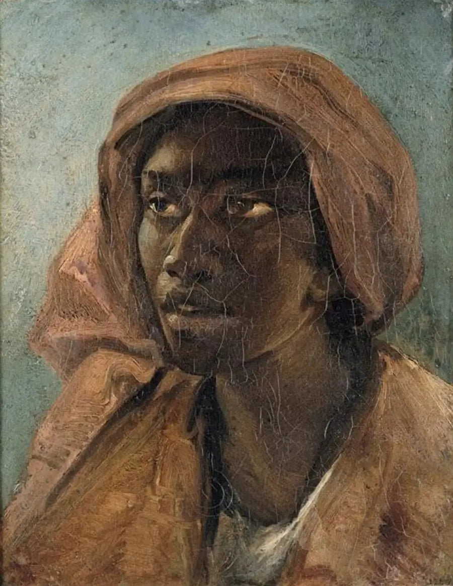 Retrato de jovem mestiço - Théodore Géricault