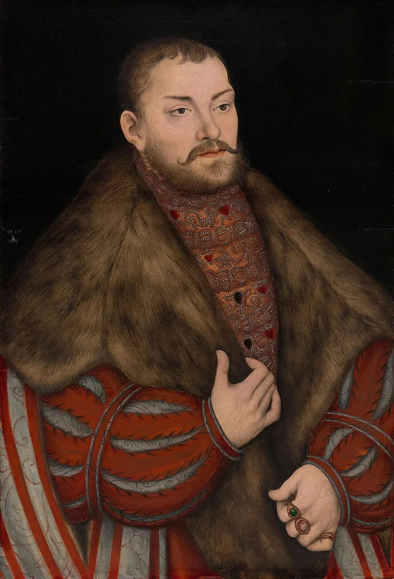Retrato de Joachim II, eleitor da Brandemburgo (1505-1571) - Lucas Cranach, o Velho