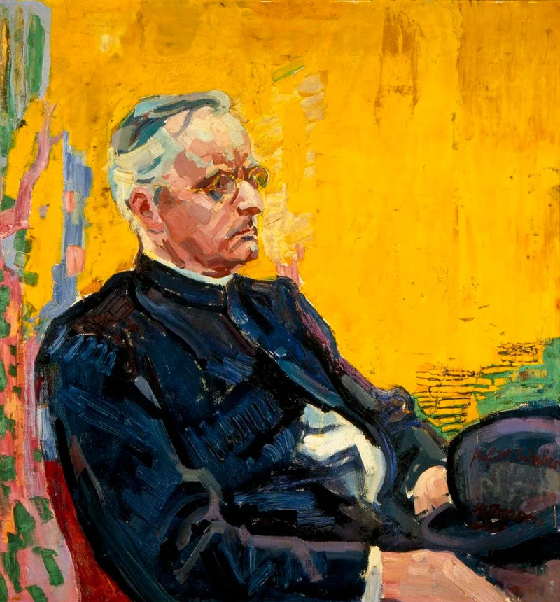 Retrato de Johann Heinrich Schrörs (1852-1928) - Jan Toorop
