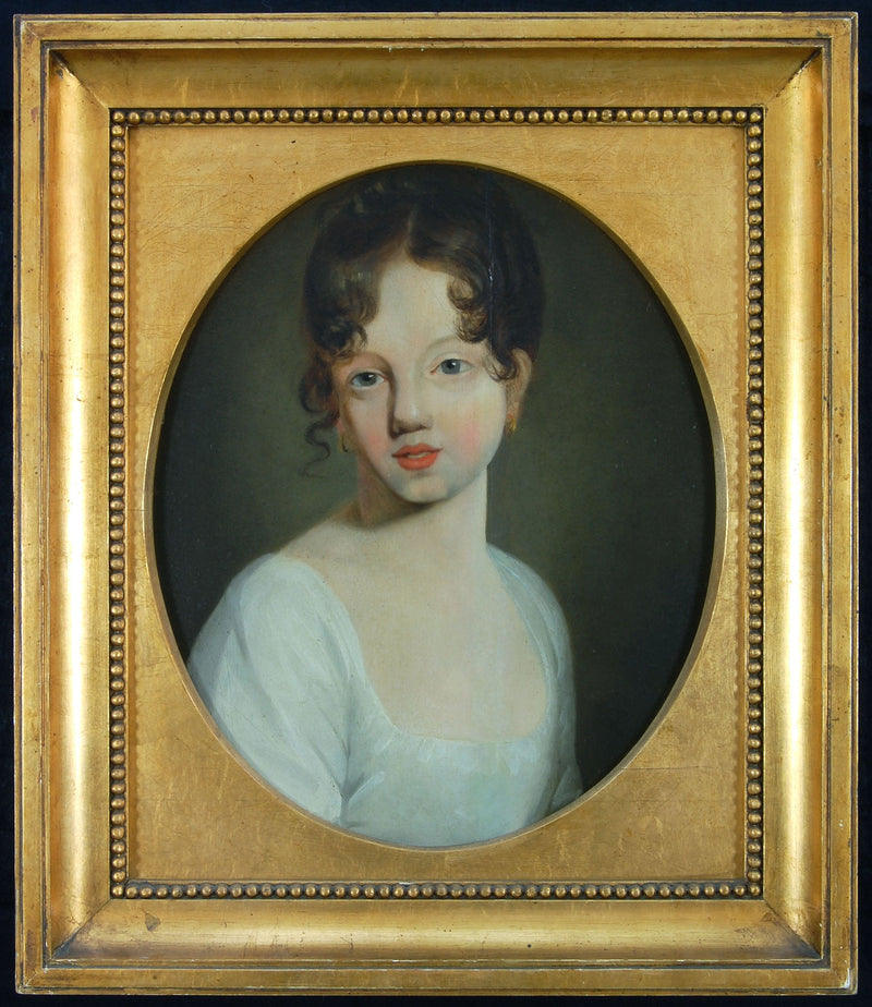 Retrato de Johanna Maria Verbeek aos 12 anos - Ary Scheffer