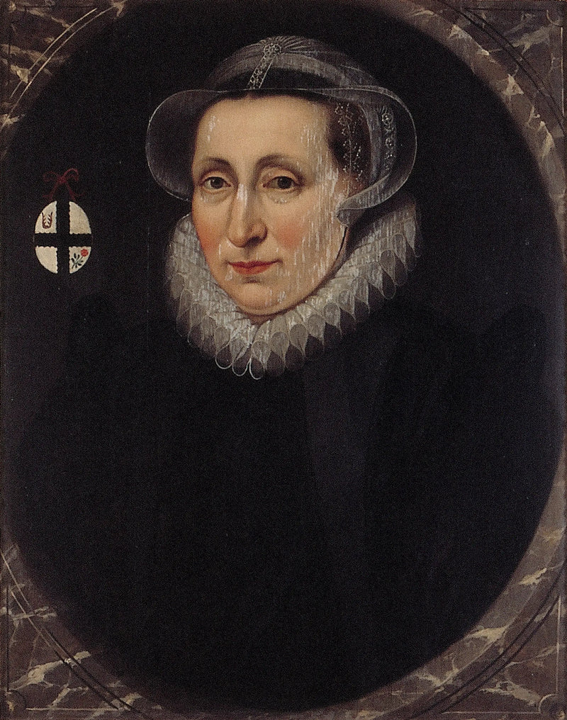 Retrato de Johanna Racket (1547-1600) - Frans Pourbus, o Jovem