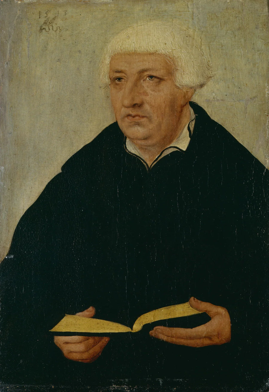 Retrato de Johannes Bugenhagen - Lucas Cranach, o Velho