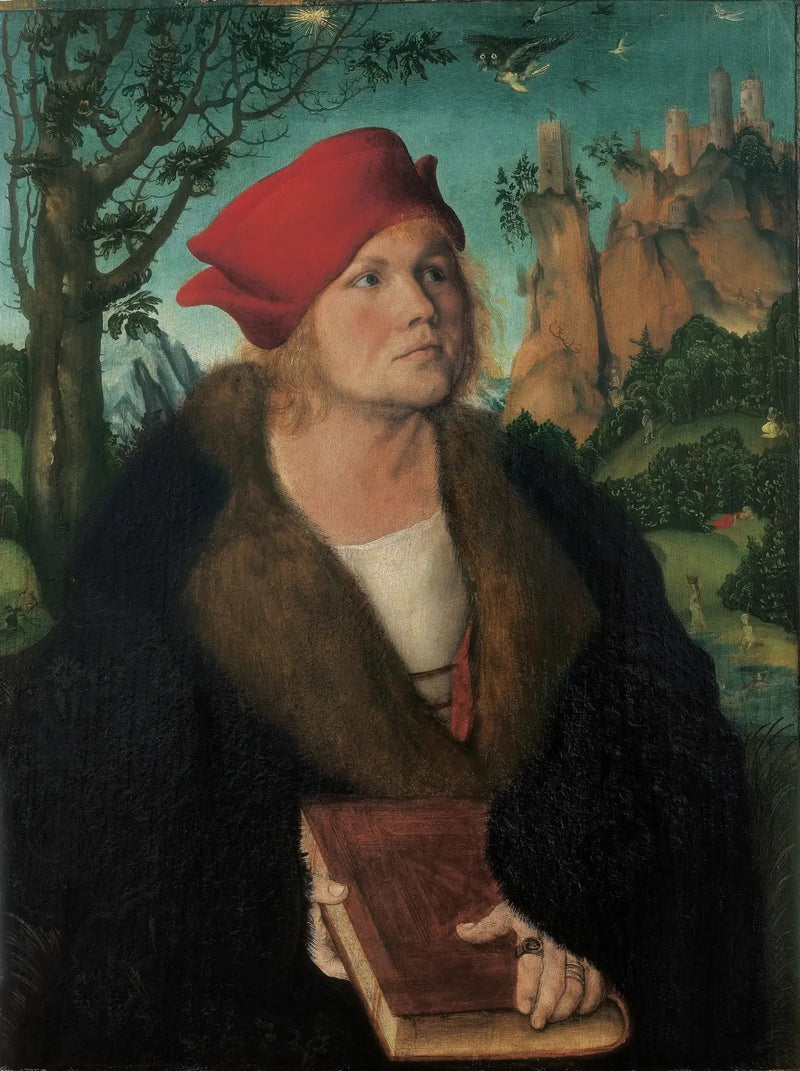 Retrato de Johannes Cuspinian - Lucas Cranach, o Velho