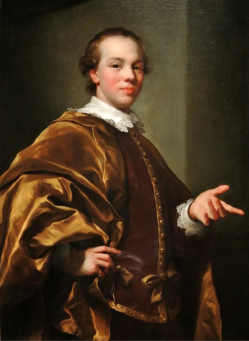 Retrato de John Visconde Garlies, futuro 7º conde de Galloway, como mestre de Garlies - Anton Raphael Mengs