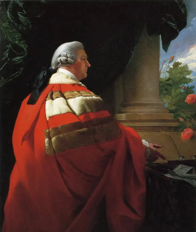 Retrato de John Ward, 2º visconde de Dudley e Ward (1725-1788) - John Singleton Copley