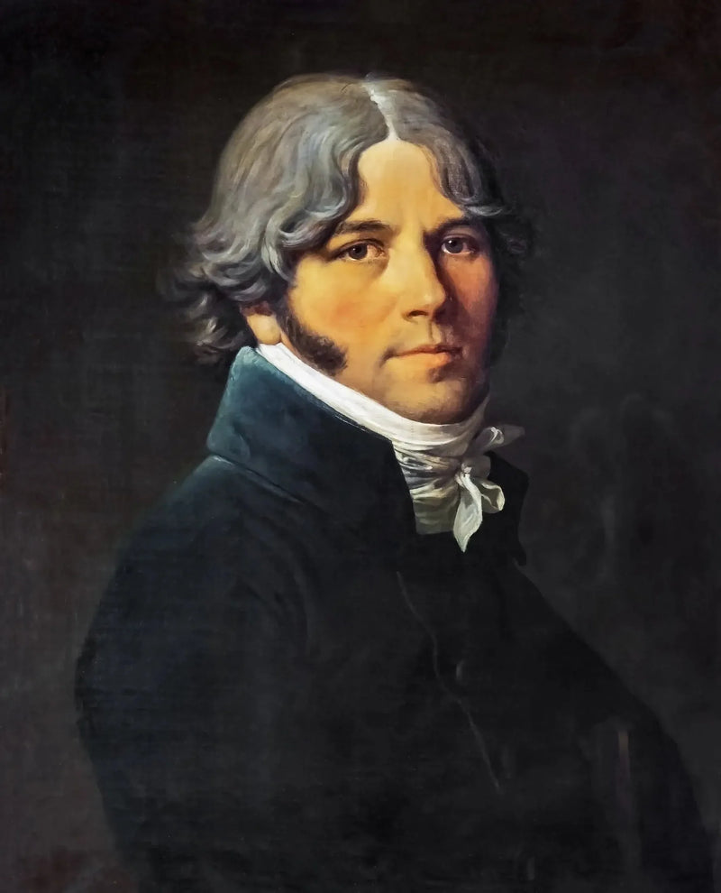 Retrato de Joseph Ingres, pai do artista - Jean-Auguste-Dominique Ingres