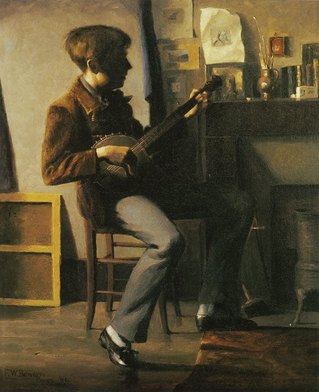 Retrato de Joseph Lindon Smith - Frank Weston Benson