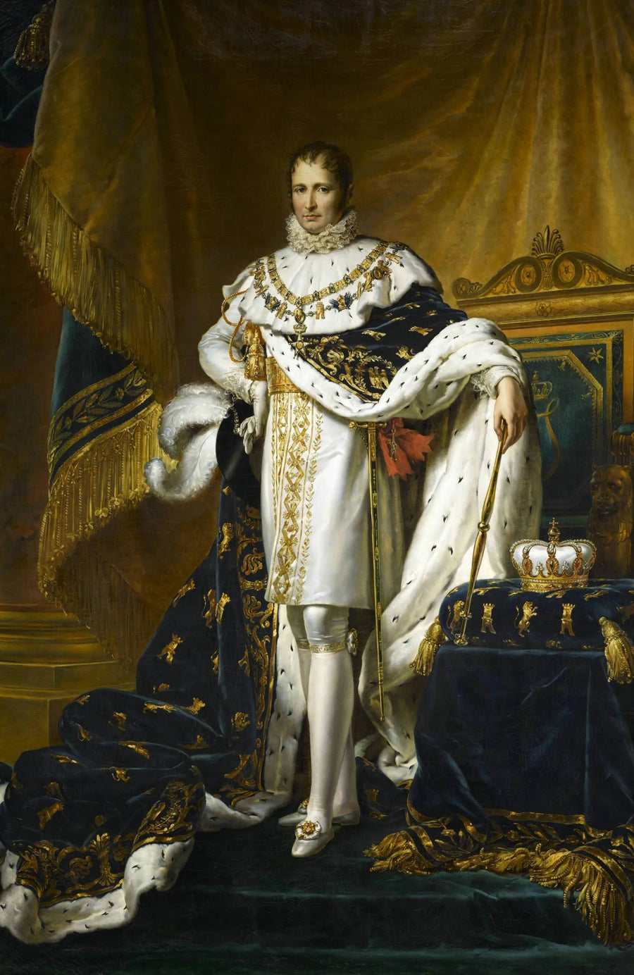 Retrato de José, rei da Espanha - François Gérard