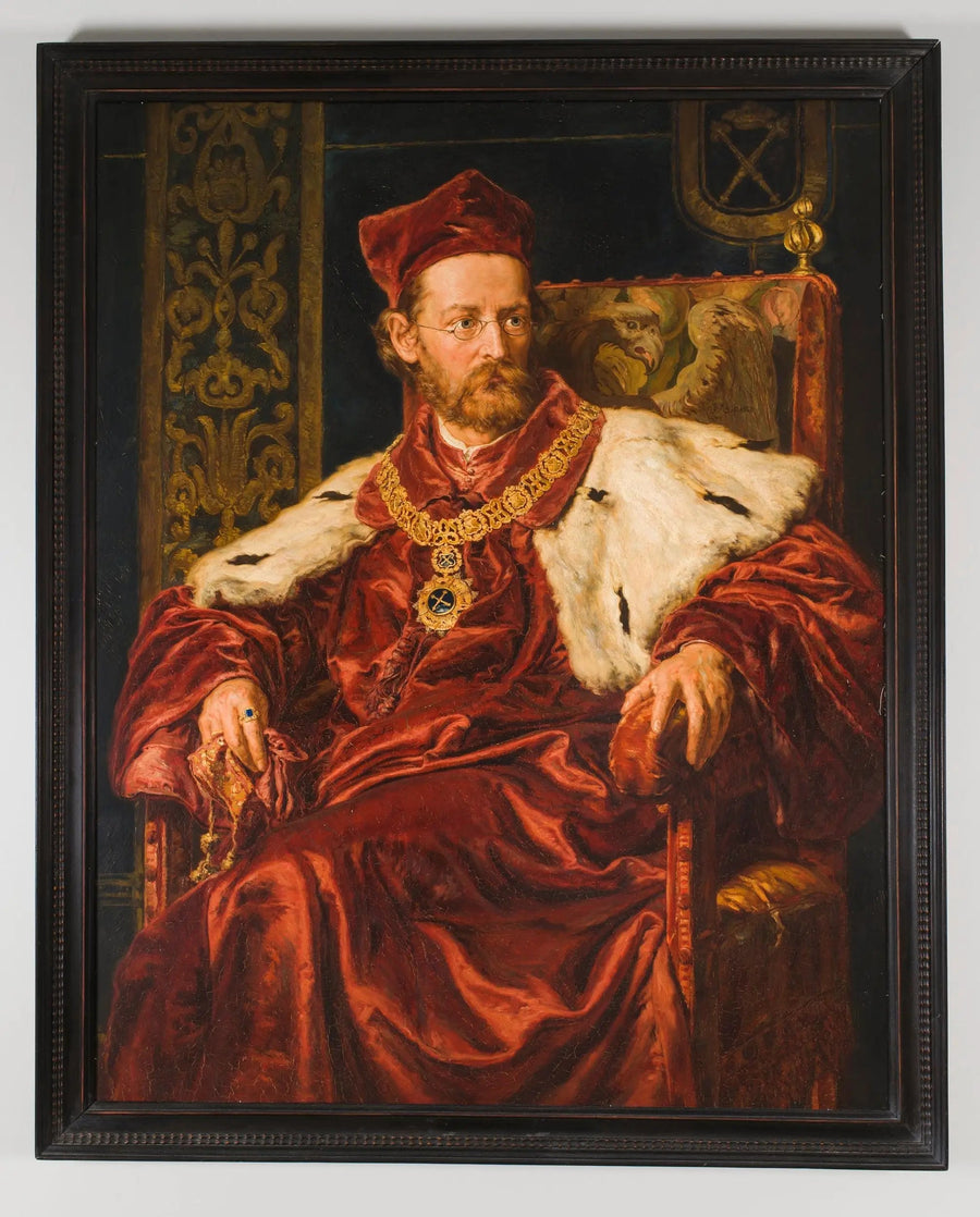 Retrato de Józef Szujski - Jan Matejko