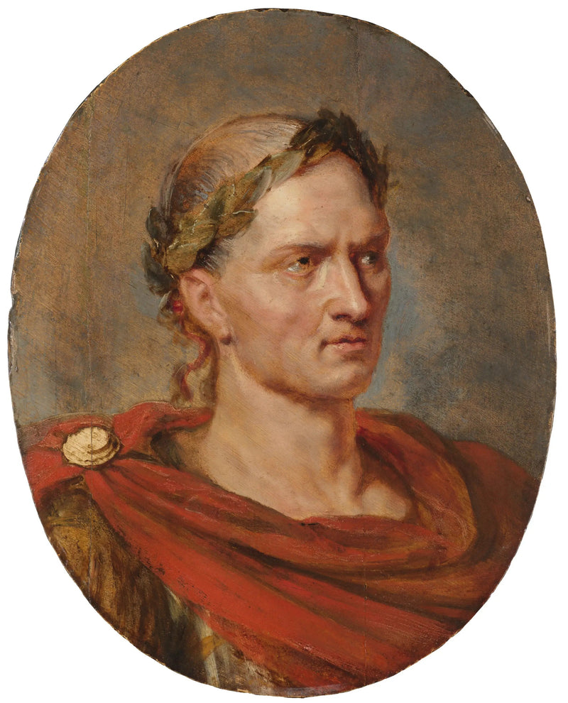 Retrato de Júlio César, circa 1625 - Peter Paul Rubens
