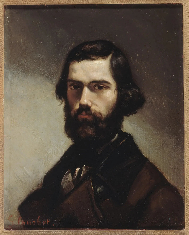 Retrato de Jules Vallès (1832-1885), escritor - Gustave Courbet