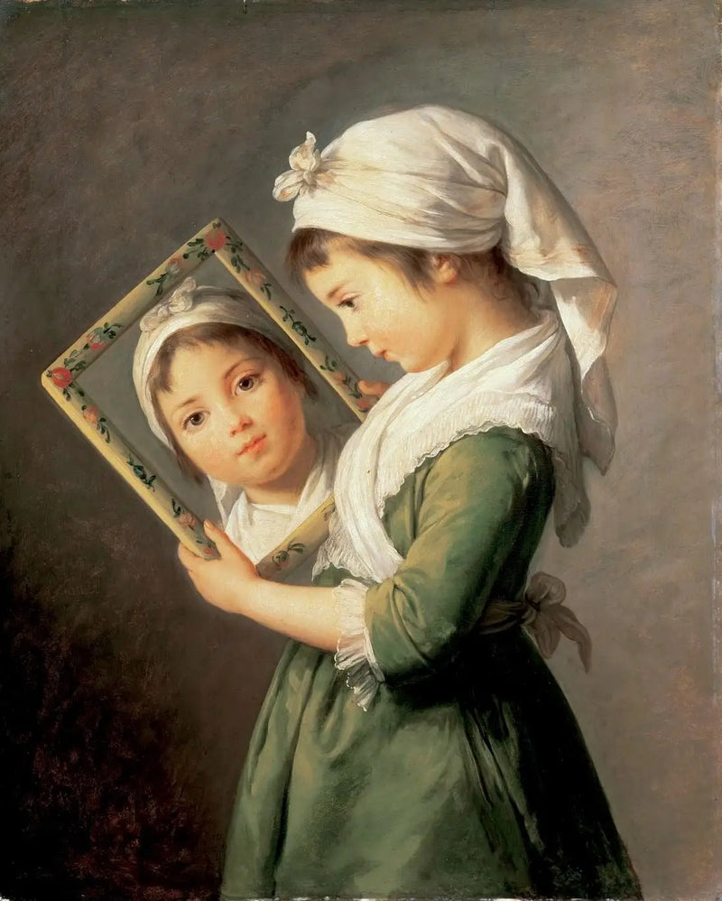 Retrato de Julie Lebrun - Élisabeth Vigée Le Brun