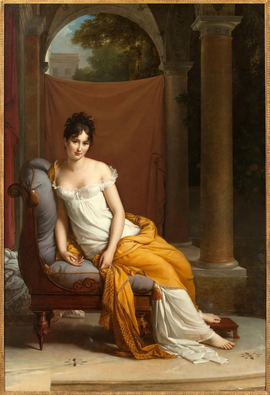 Retrato de Juliette Récamier - François Gérard