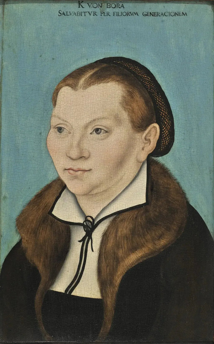 Retrato de Katharina von Bora - Lucas Cranach, o Velho