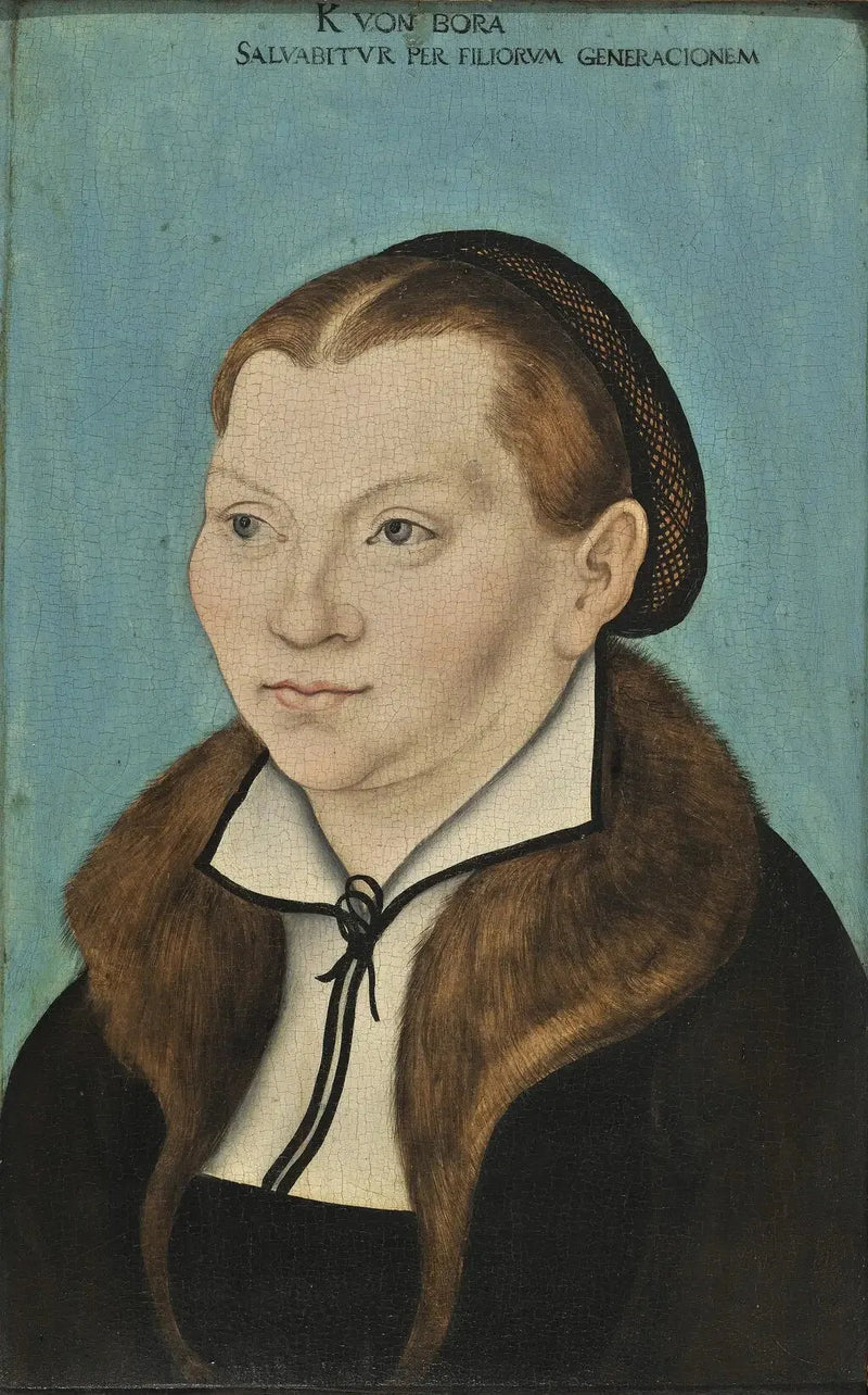 Retrato de Katharina von Bora - Lucas Cranach, o Velho