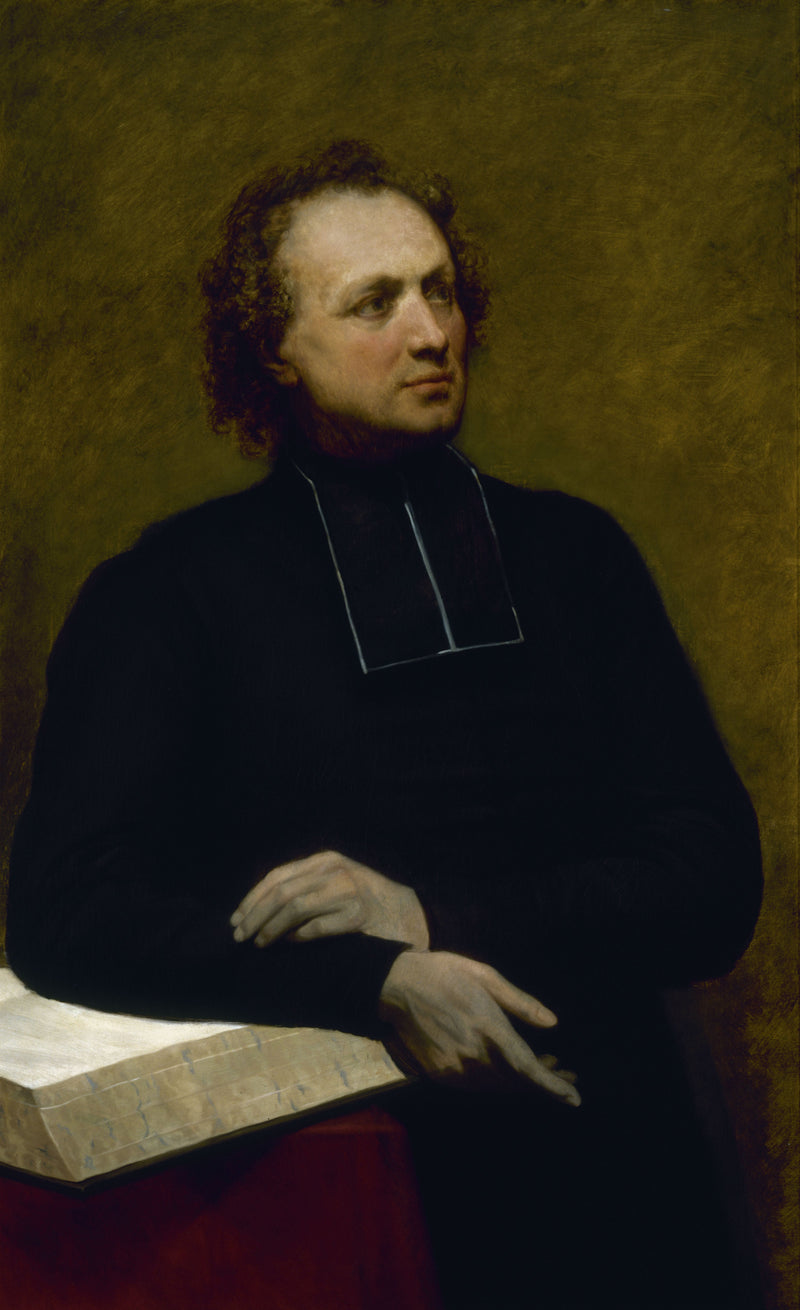 Retrato do abade Gaspard Deguerry - Ary Scheffer