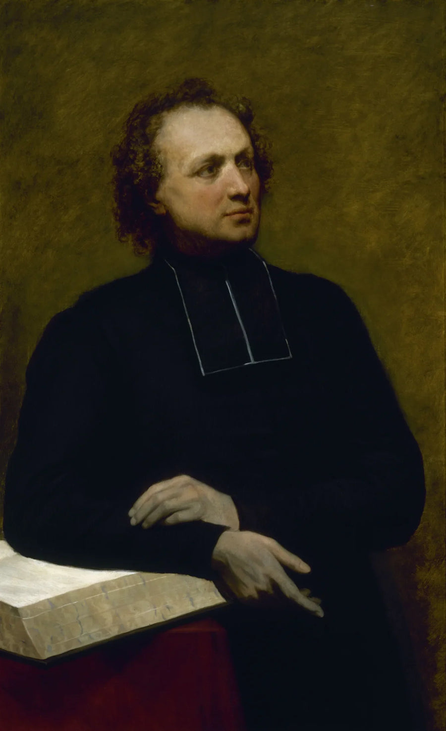 Retrato do abade Gaspard Deguerry - Ary Scheffer