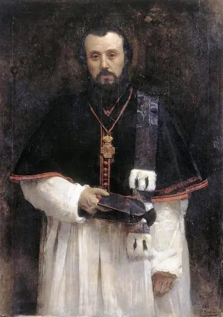 Retrato do abade Lavigerie - Léon Bonnat