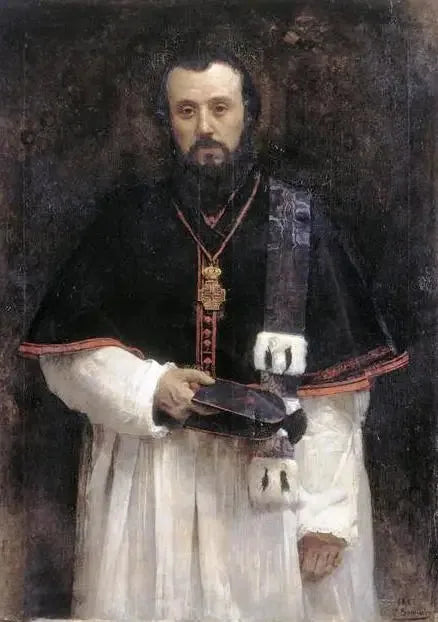 Retrato do abade Lavigerie - Léon Bonnat
