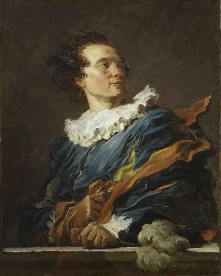 Retrato do abade de Saint-Non - Jean-Honoré Fragonard