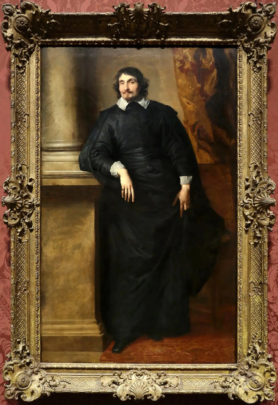 Retrato do abade Scaglia - Antoine van Dyck