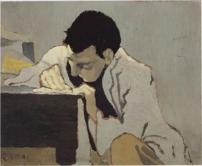 Retrato do ator Lugné-Poë - Édouard Vuillard