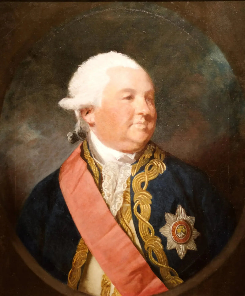 Retrato do almirante britânico Sir Edward Hughes (1717/1720–1794) - Joshua Reynolds