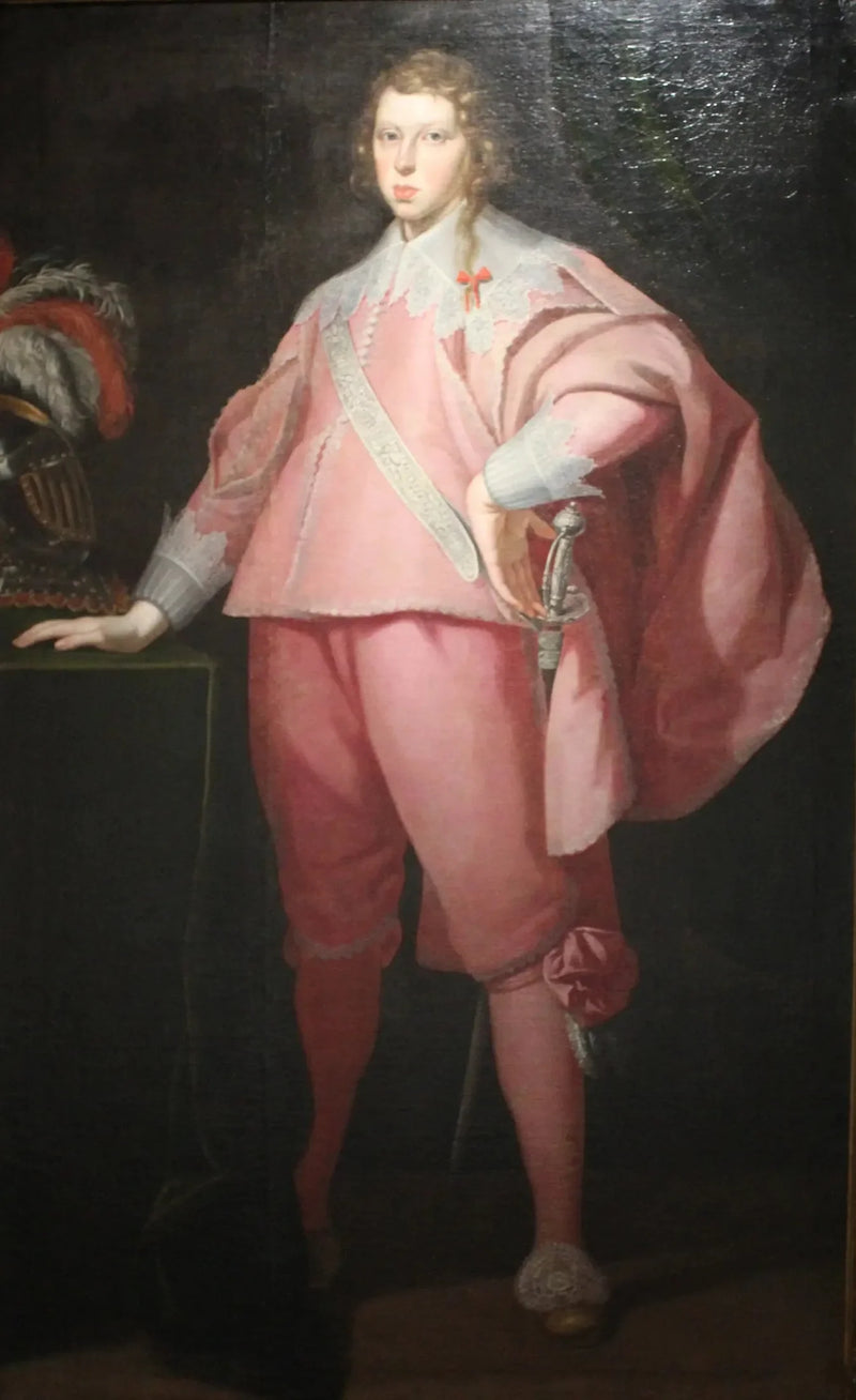 Retrato do Arquiduque Ferdinand Karl de Habsburgo, governador do Tirol - Lorenzo Lippi