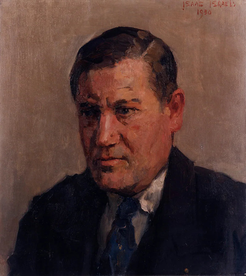 Retrato do arquiteto Jan Wils (1891-1972) - Isaac Israëls