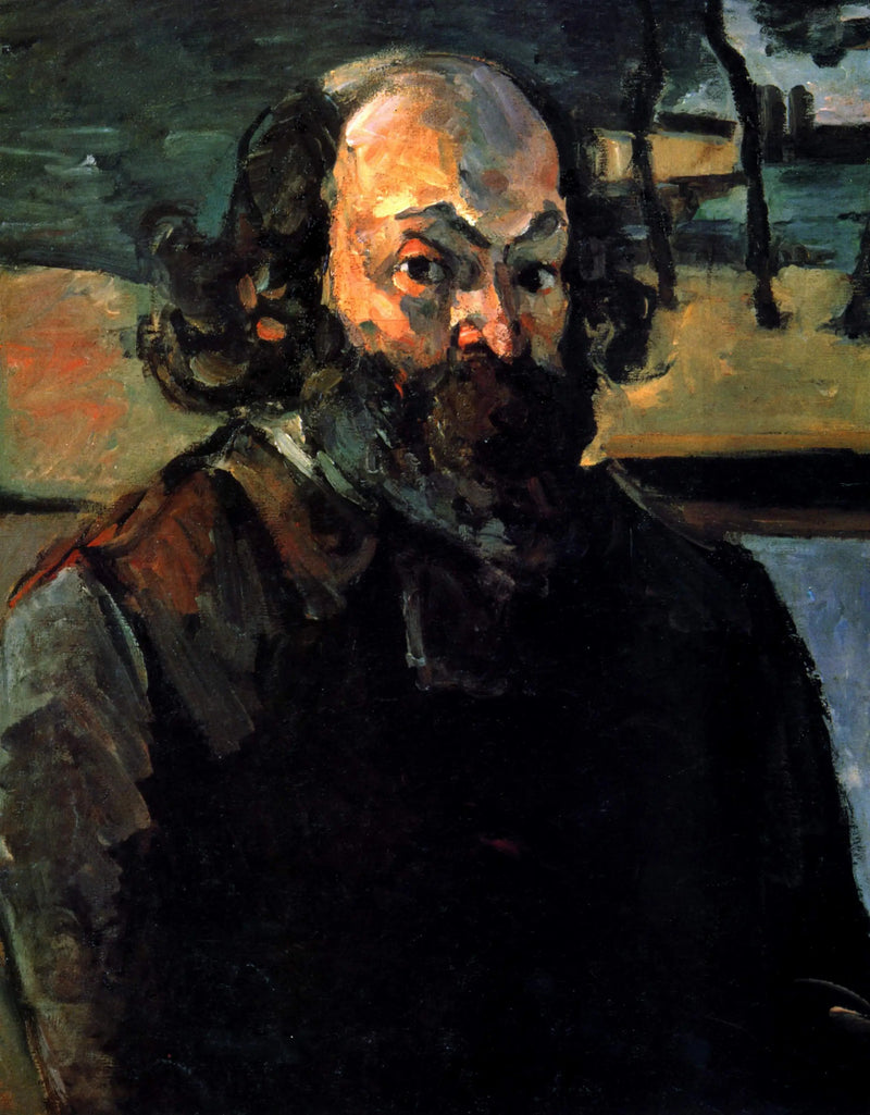 Retrato do artista - Paul Cézanne