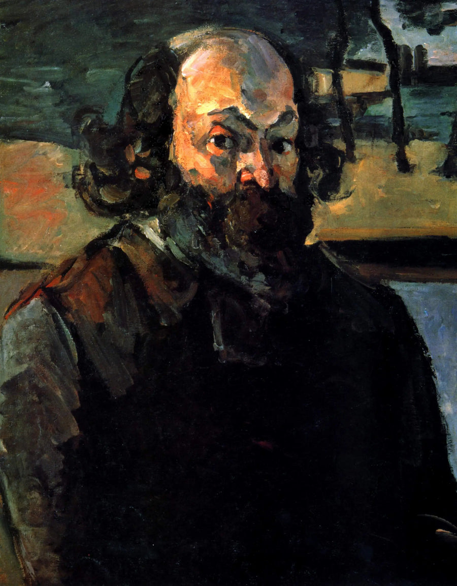Retrato do artista - Paul Cézanne