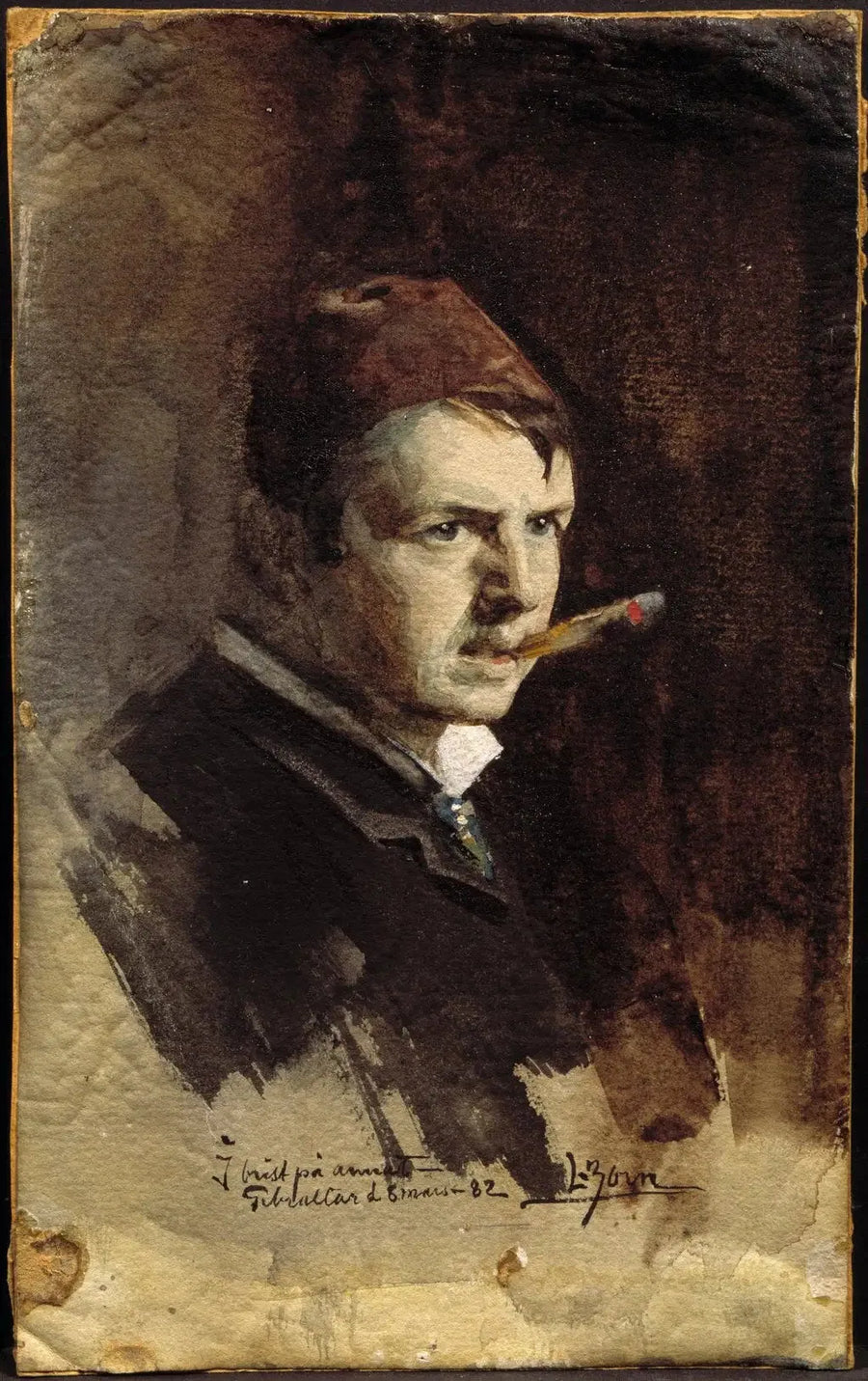Retrato do artista - Anders Zorn