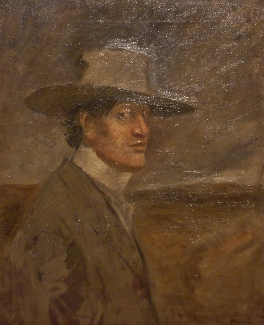 Portrait de l'artiste - Jean-Louis Forain image 1 reproduction de peinture à l’huile