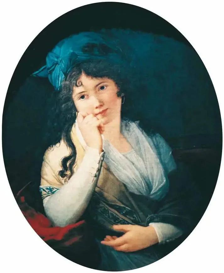 Retrato da artista - Marie-Guillemine Benoist