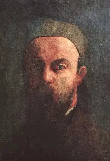 Retrato do artista - Odilon Redon