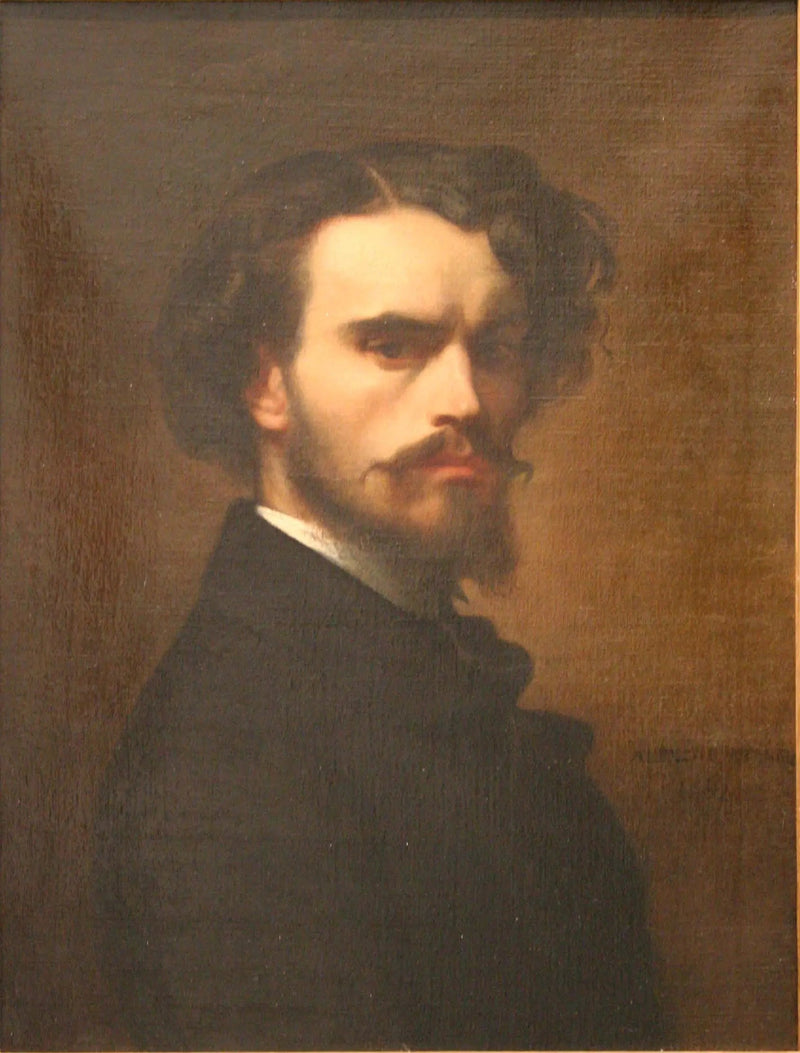 Retrato do artista por ele mesmo aos 29 anos - Alexandre Cabanel
