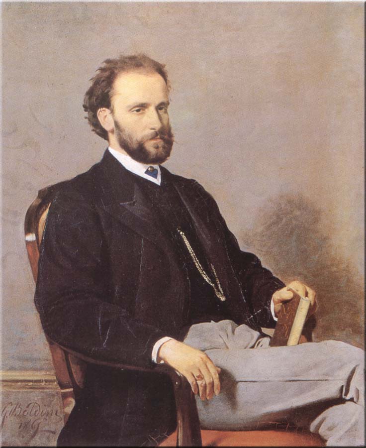 Retrato do advogado Claudio Comotto - Giovanni Boldini