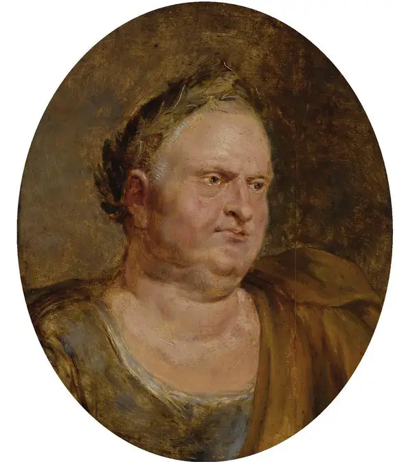 Retrato do imperador romano Vitélio - Peter Paul Rubens
