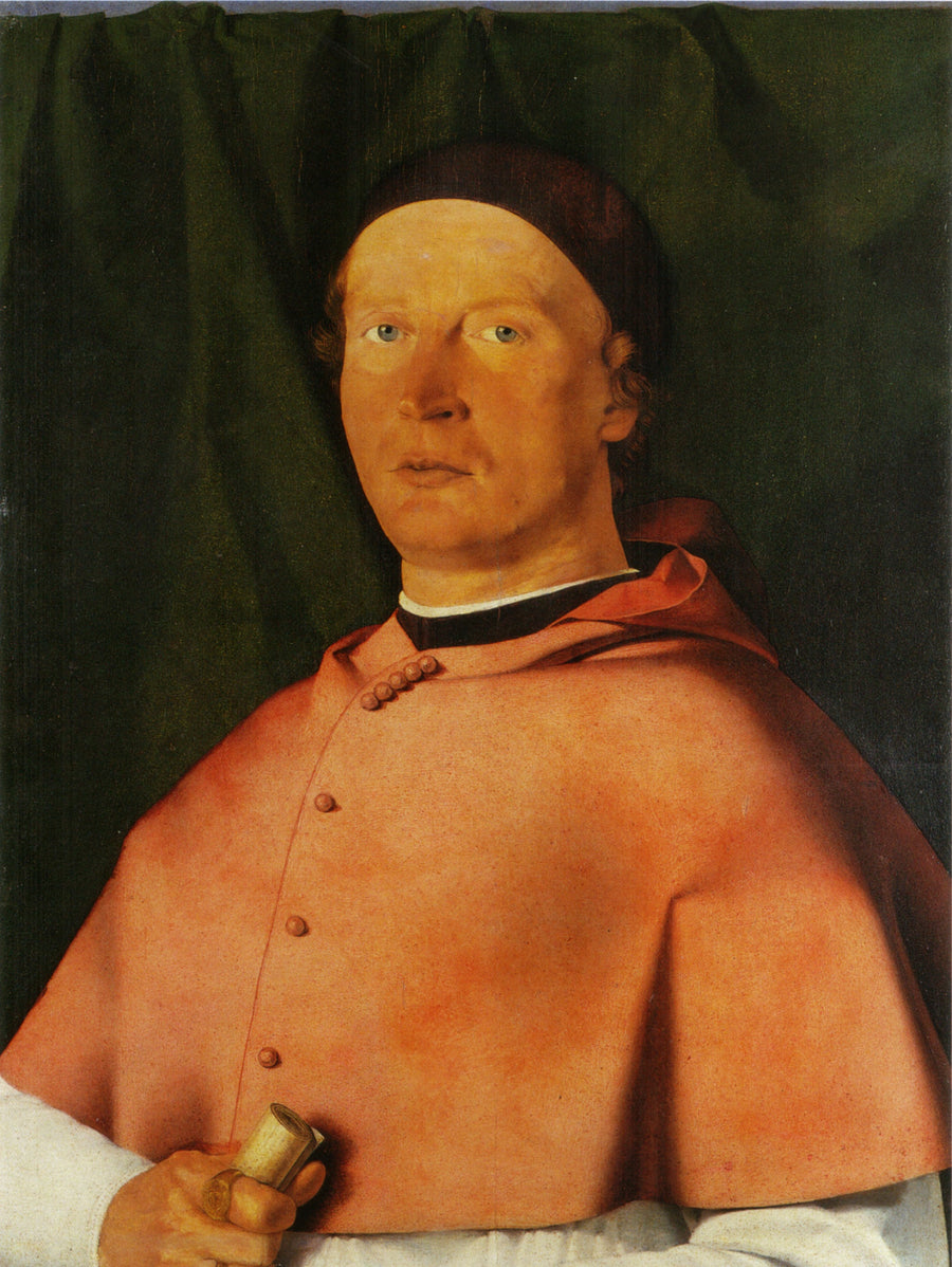 Retrato do bispo Bernardo de' Rossi - Lorenzo Lotto
