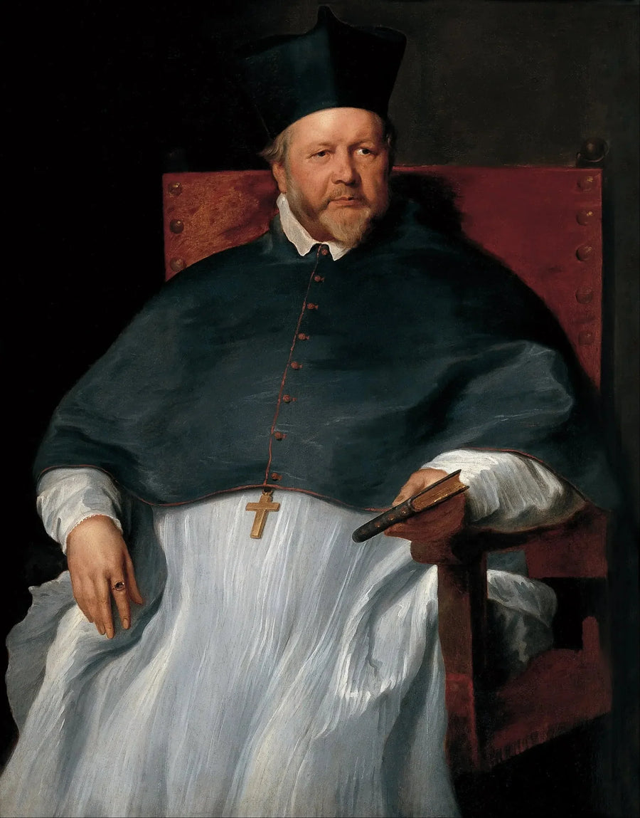 Retrato do bispo Joannes Malderus - Antoine van Dyck