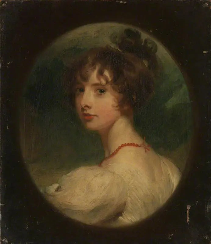Retrato da honorável Emily Mary Lamb (1787-1869), futura condessa Cowper e viscondessa Palmerston - Thomas Lawrence